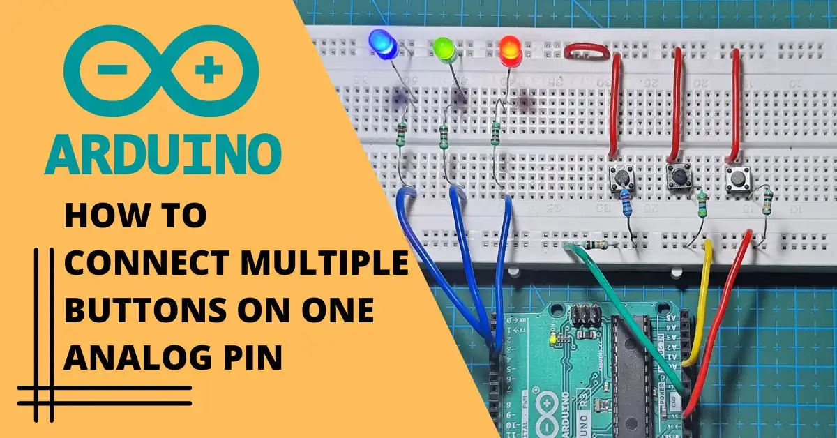 Multiple Buttons On One Analog Pin Using ADC