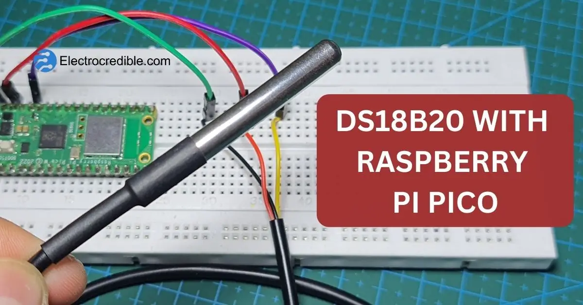 Raspberry Pi Pico W & DS18B20 Temperature Sensor (MicroPython Code)