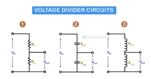 different types of voltage divider circuits